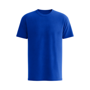 Casual Cotton T-Shirt (Navy Blue)